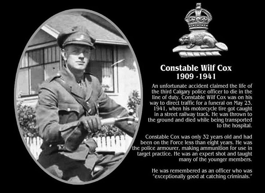 Cst. Wilf Cox