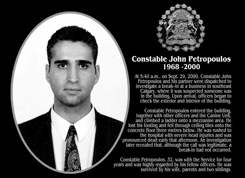 Cst. John Petropoulos
